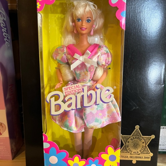 Barbie Special Edition Doll in Pink and Yellow Dress - Picture 1 of 1